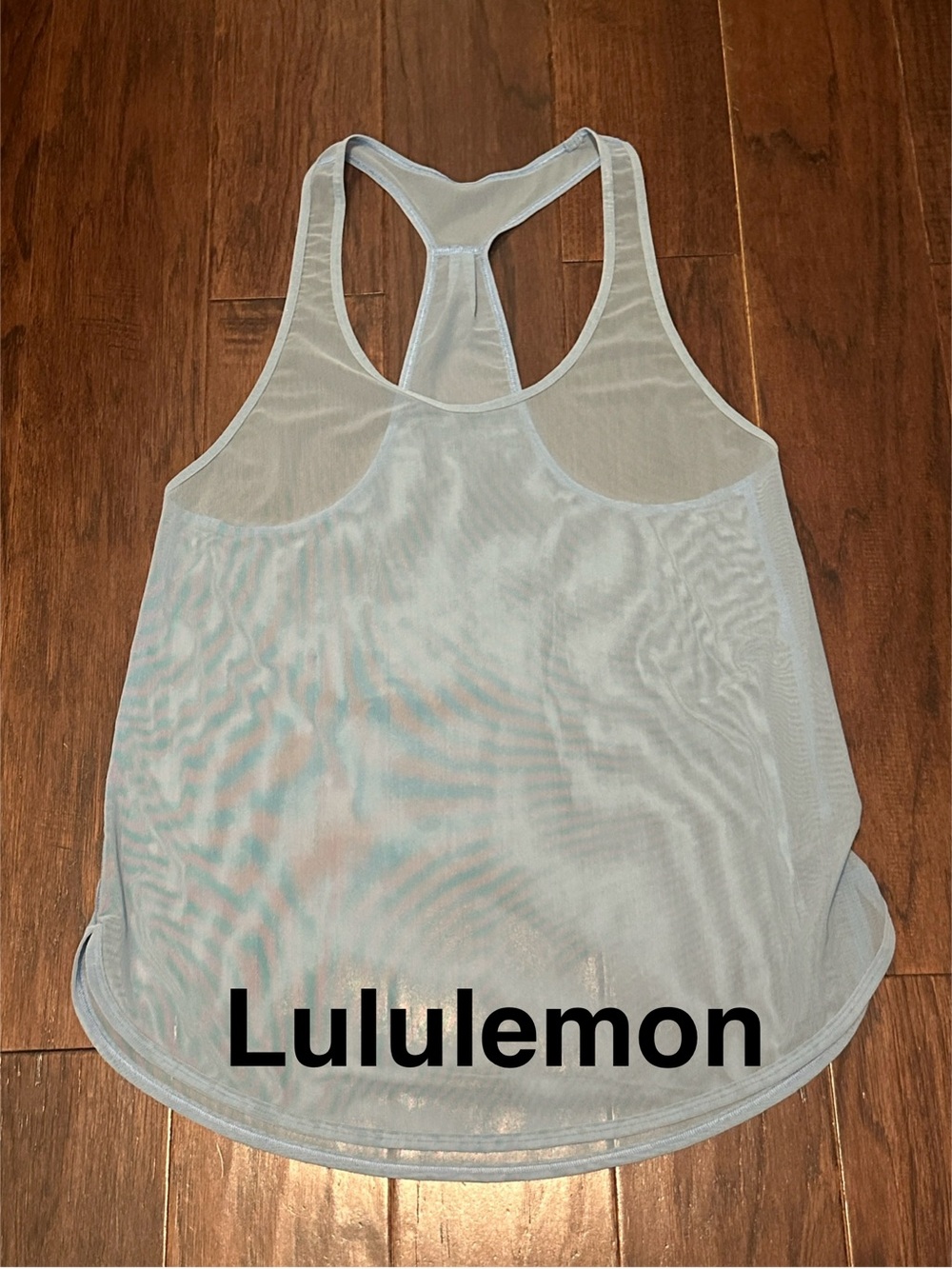 Lululemon | Light Blue Mesh Racerback Tank - Women’s Small?